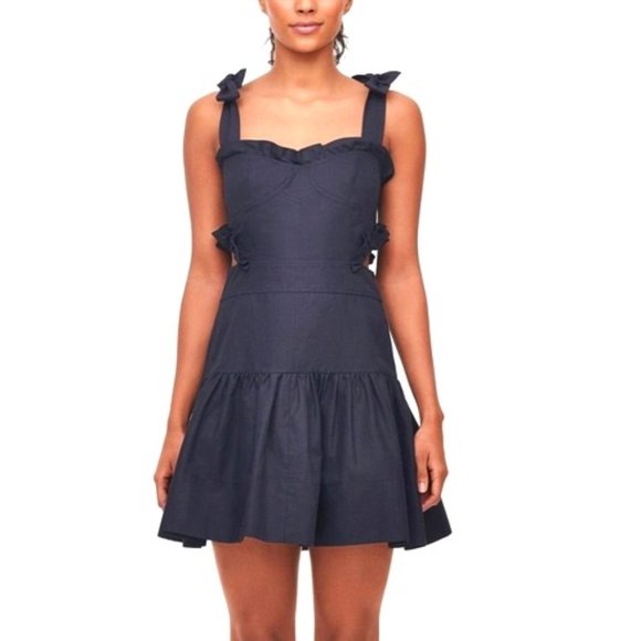 Rebecca Taylor Dresses & Skirts - Rebecca Taylor Corset Style & Side Cut Out Mini Dress